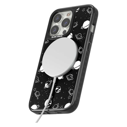 White Planets On Black