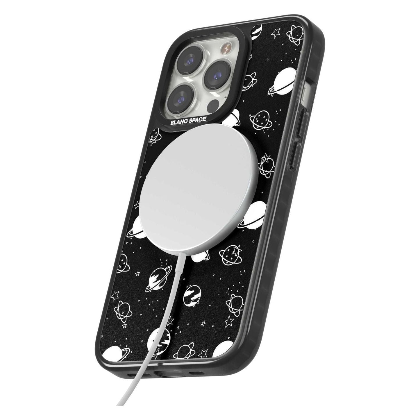 White Planets On Black