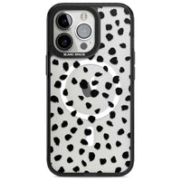 Black Dalmatian Polka Dot
