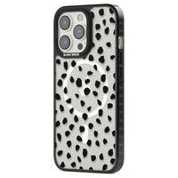 Black Dalmatian Polka Dot