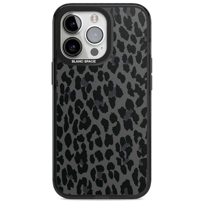Dark Leopard Print