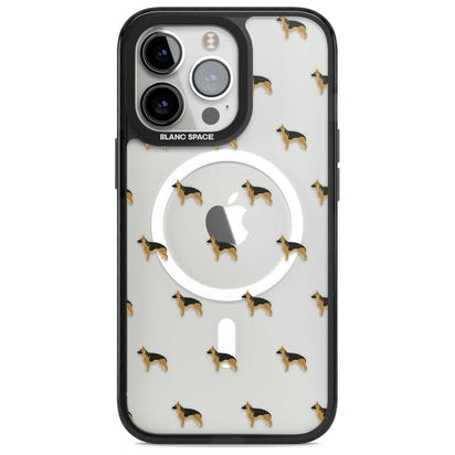 German Shepherd Pattern Clear