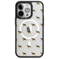 German Shepherd Pattern Clear