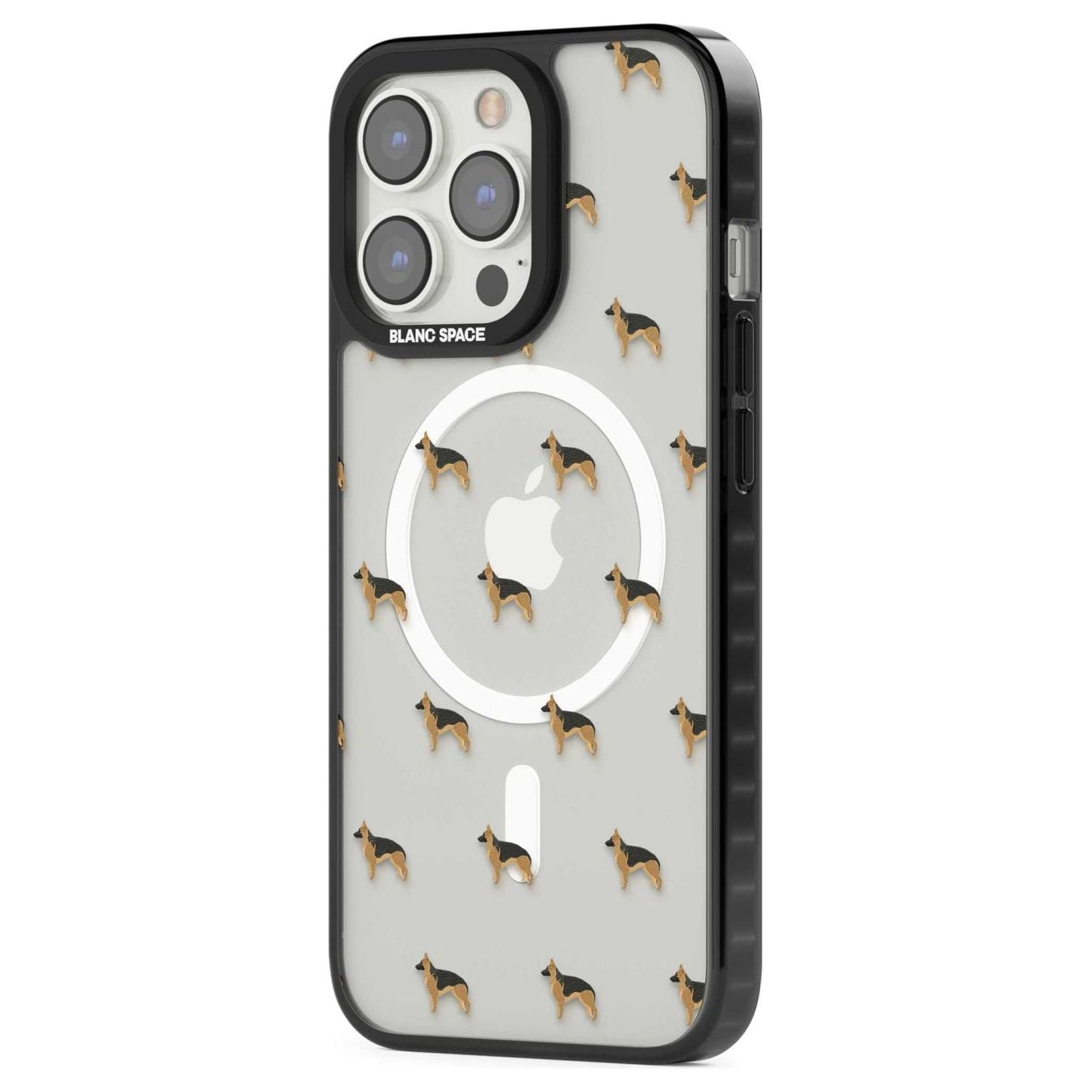 German Shepherd Pattern Clear
