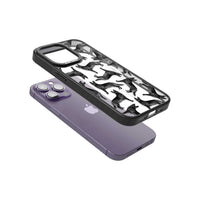 German Shepherd Pattern Black