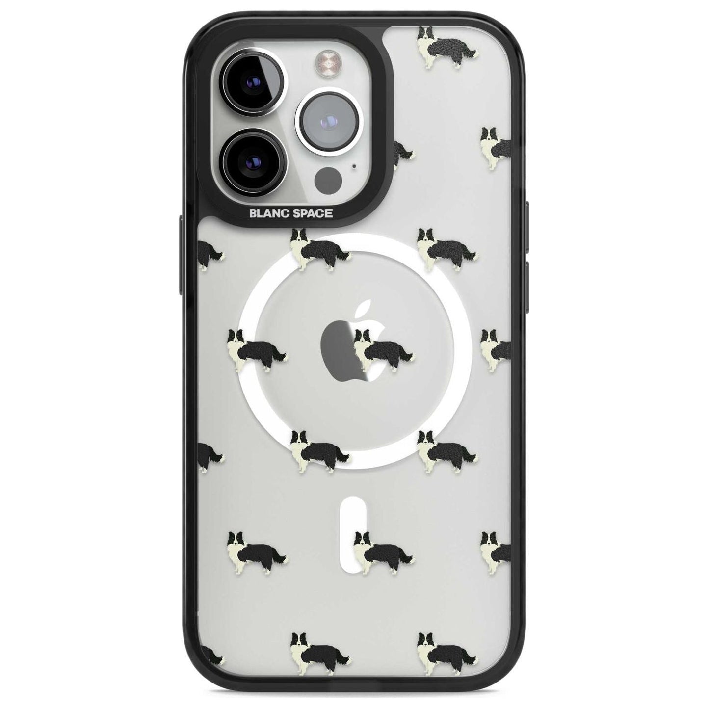 Border Collie Pattern Clear