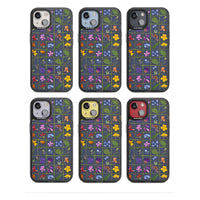 Grille de fleurs sauvages