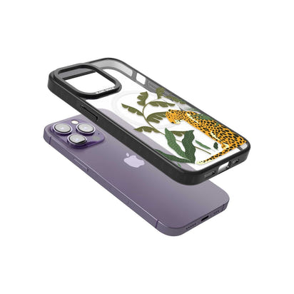 Grand motif de chat de la jungle