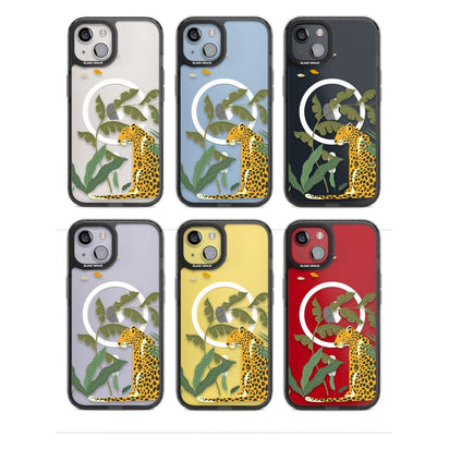 Grand motif de chat de la jungle