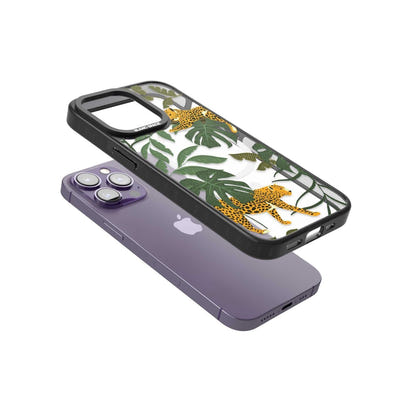 Motif chat de la jungle