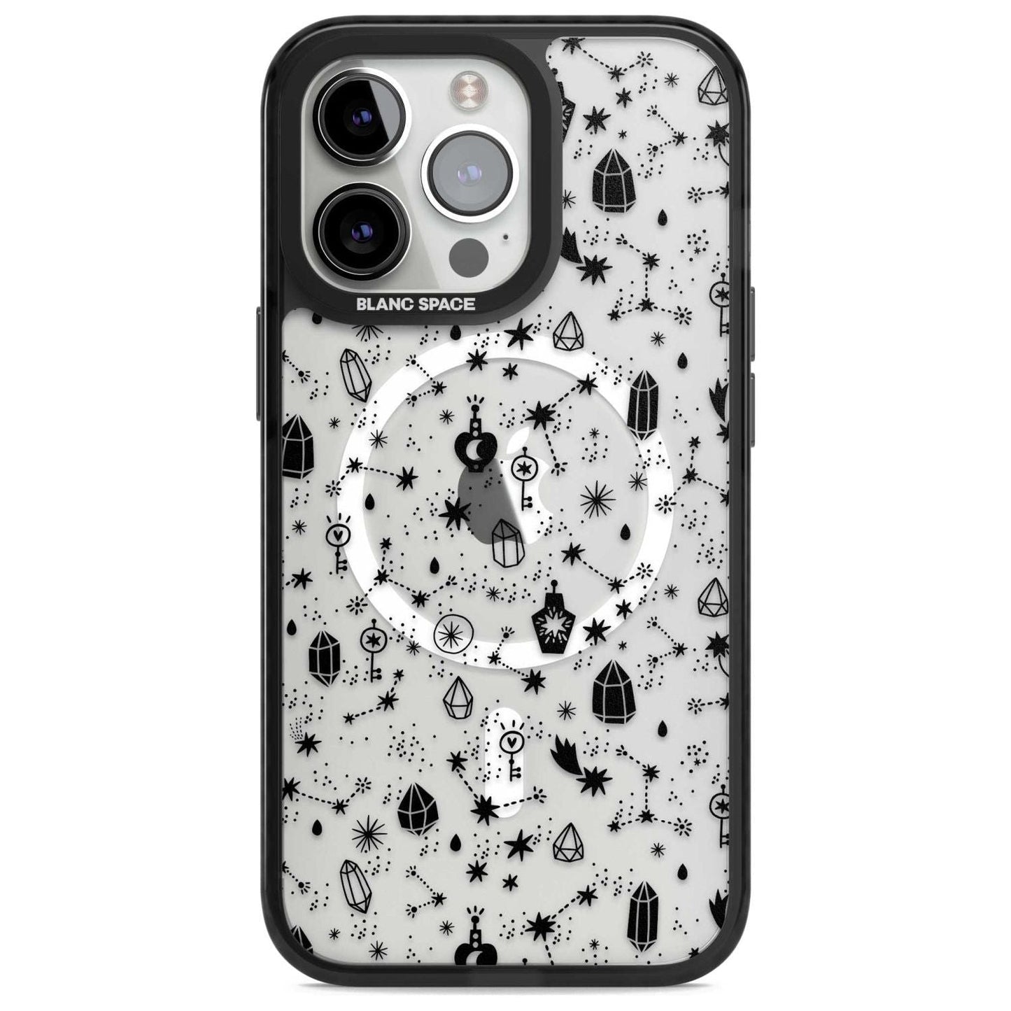 Black Cosmic Crystal