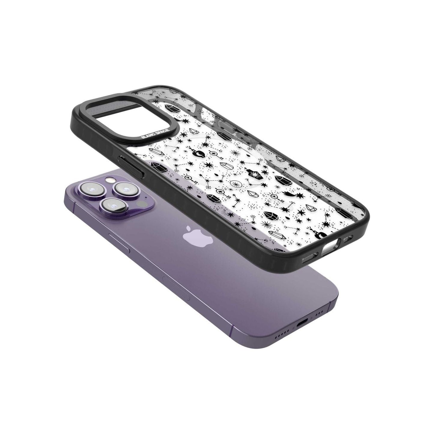 Black Cosmic Crystal