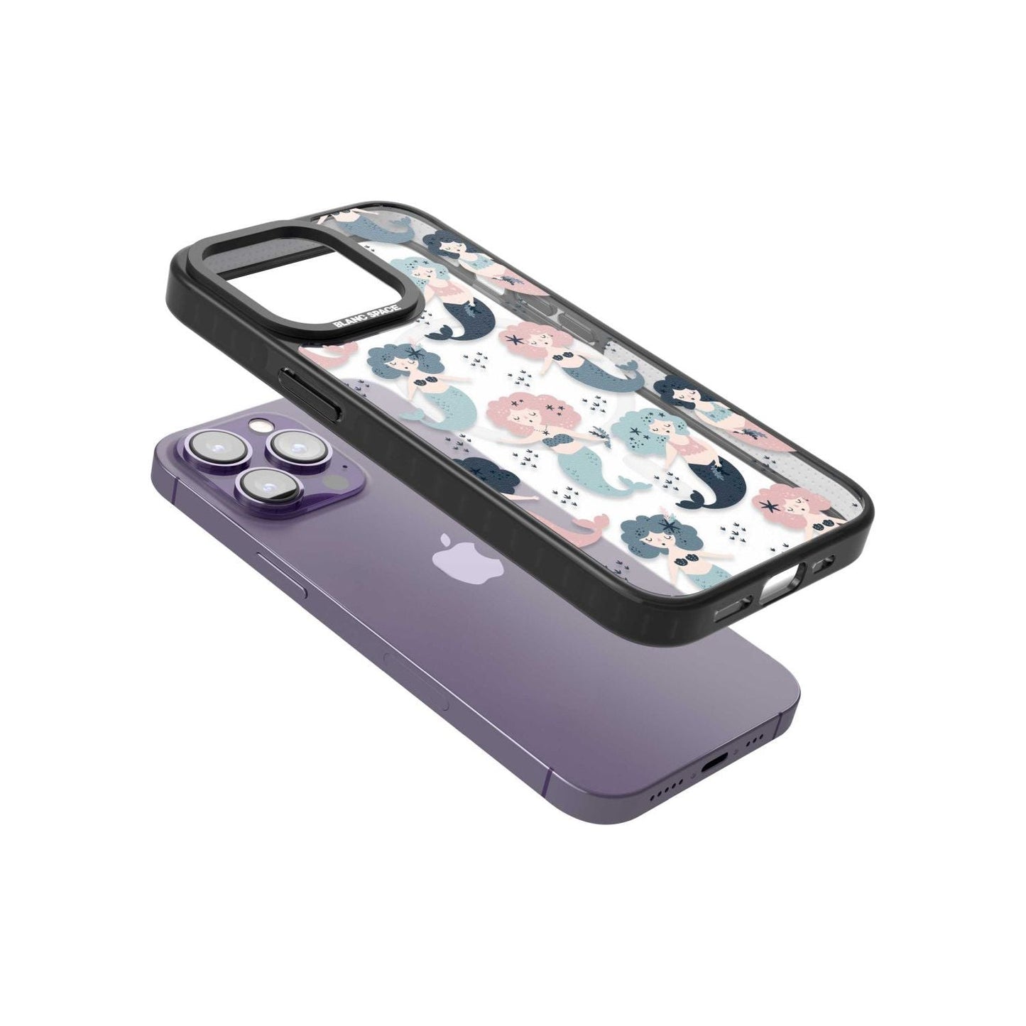 Pastellfarbene Meerjungfrauen