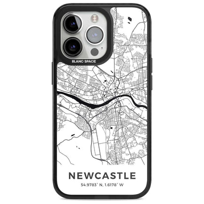 Stadtplan von Newcastle