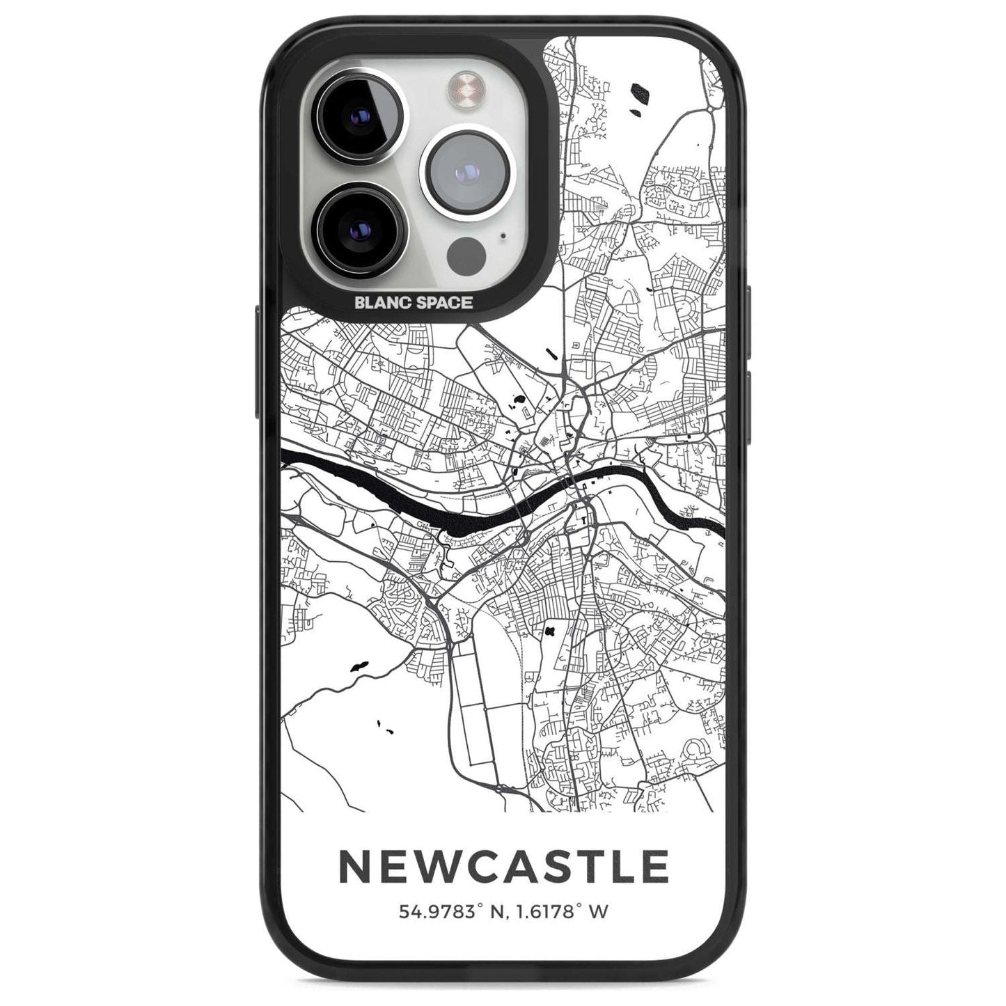 Stadtplan von Newcastle