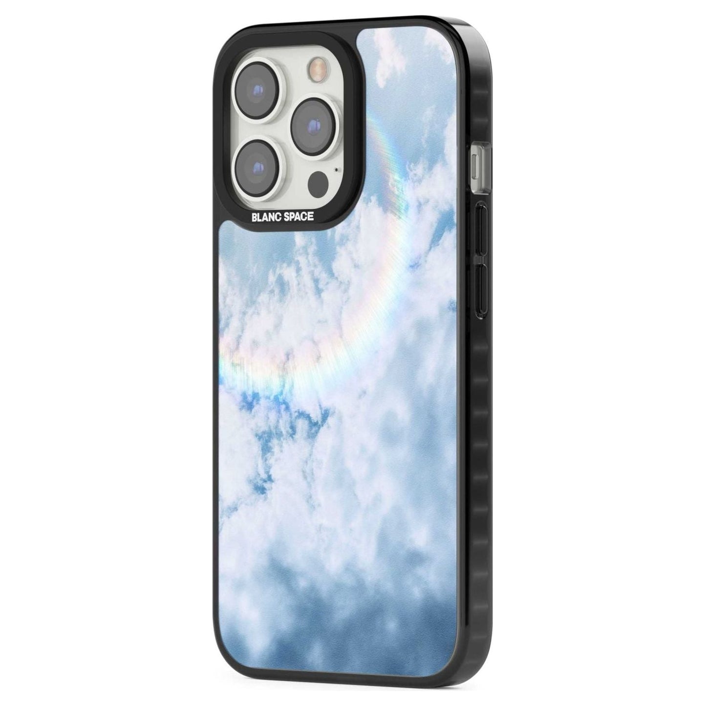 Pastellfarbener Regenbogenhimmel