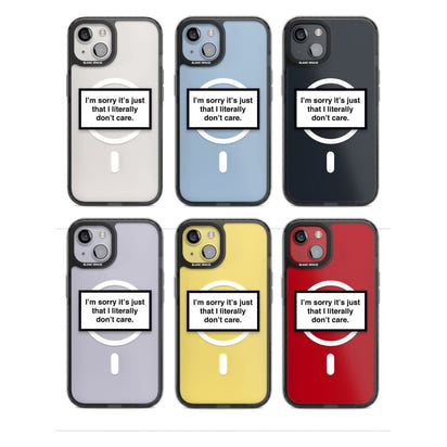 Literally Don'T Care