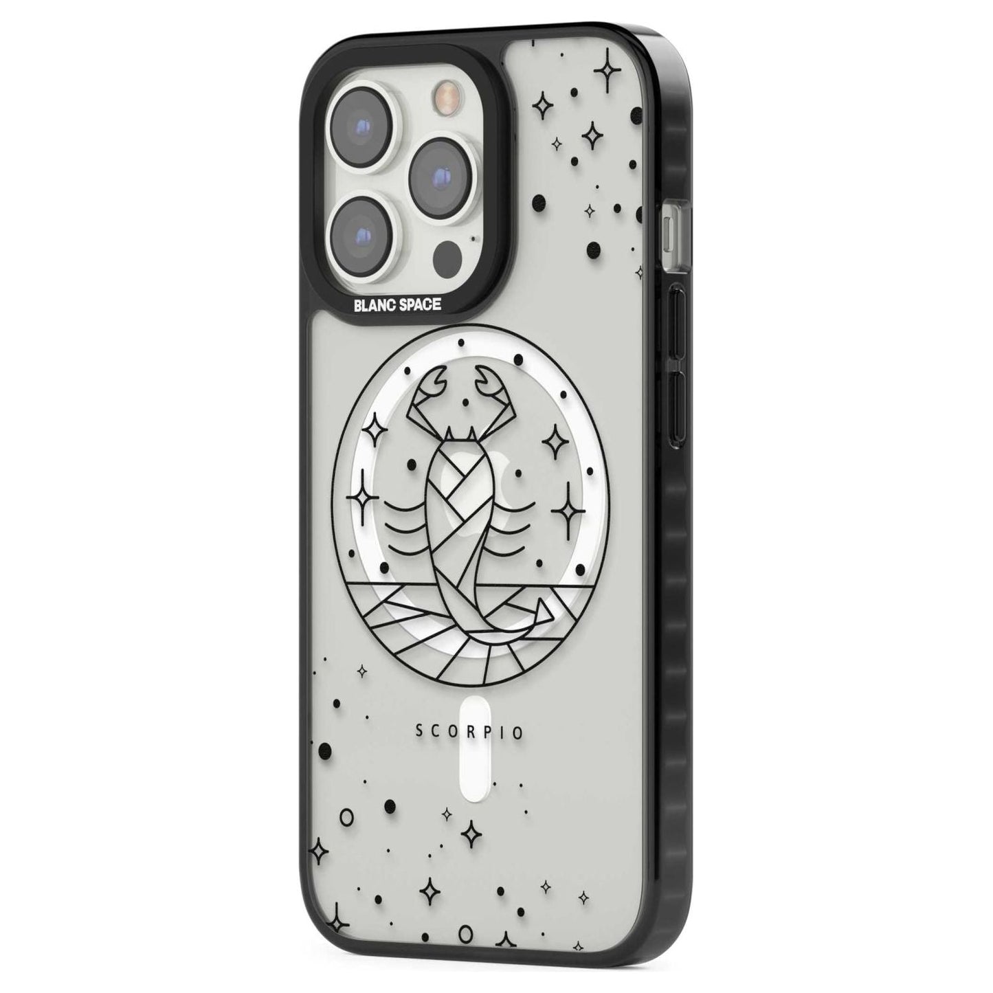 Emblème du Scorpion - Design Cosmique