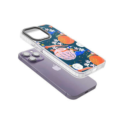 Vibrant Coral Pattern