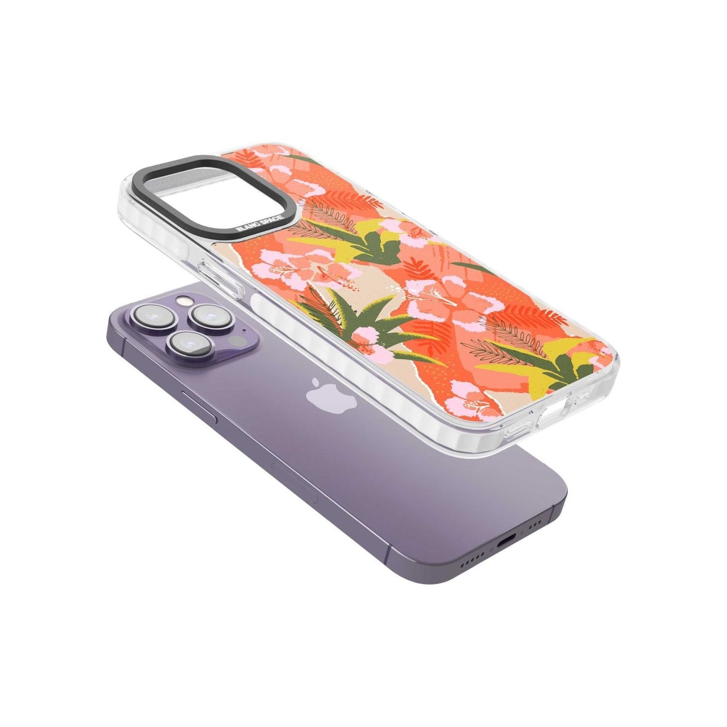 Hawaiian Flowers Abstract Pattern