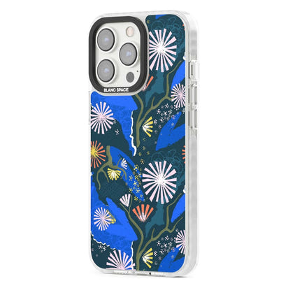 Dark Botanicals Abstract Pattern