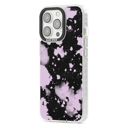 Pink & Black Acid Wash Tie Dye