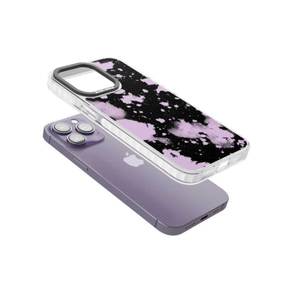 Pink & Black Acid Wash Tie Dye