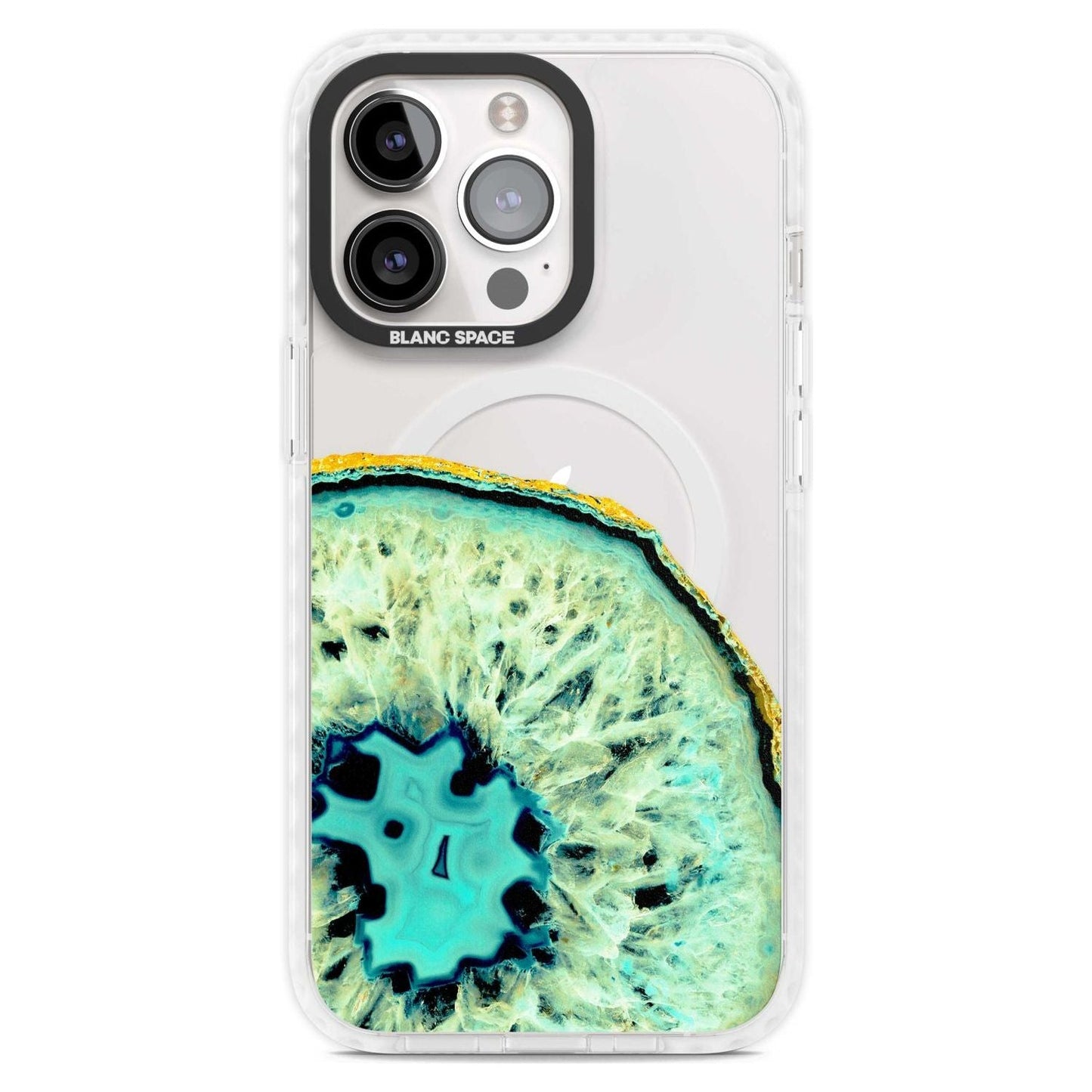 Géode turquoise en cristal