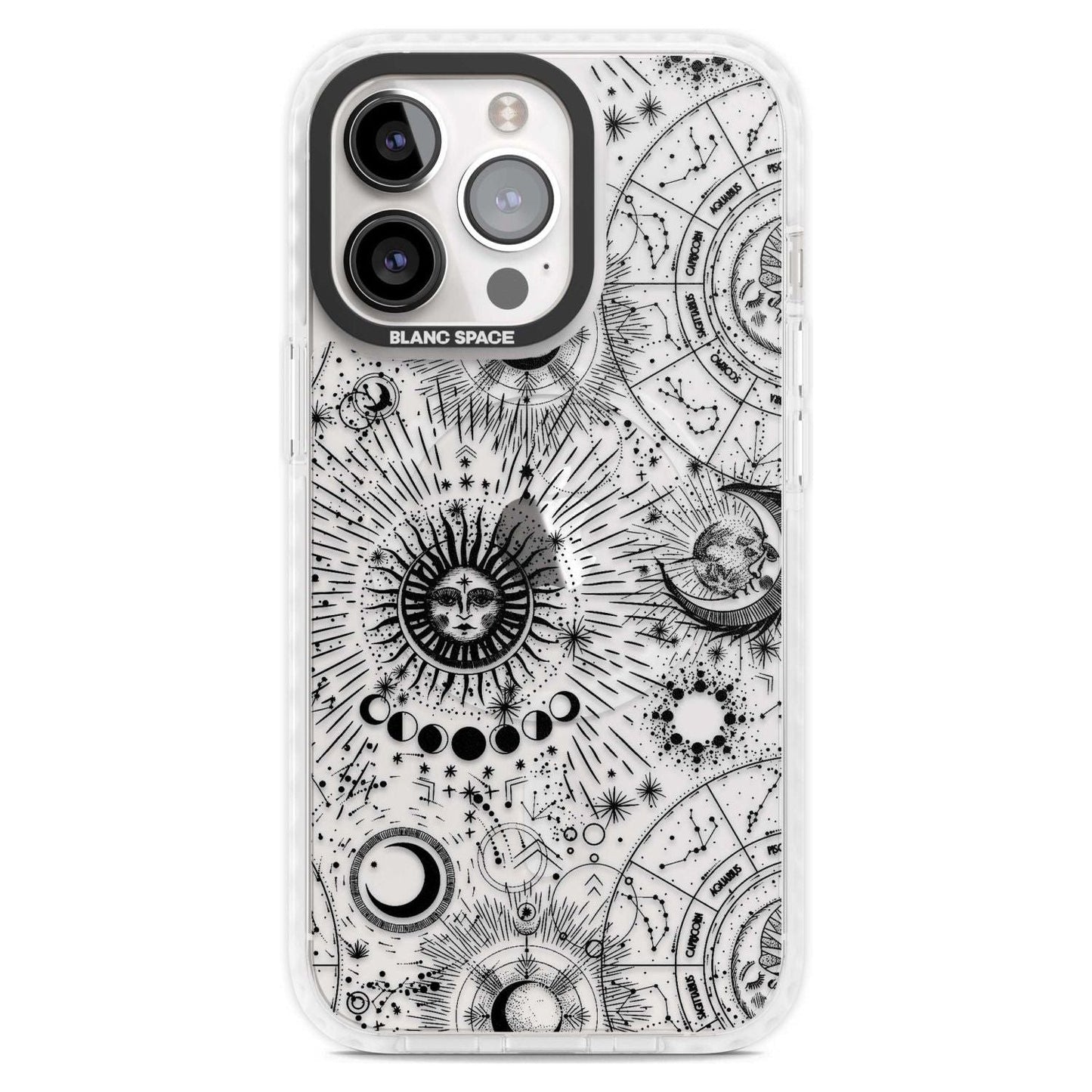 Soleils et Zodiaque Carte solaire