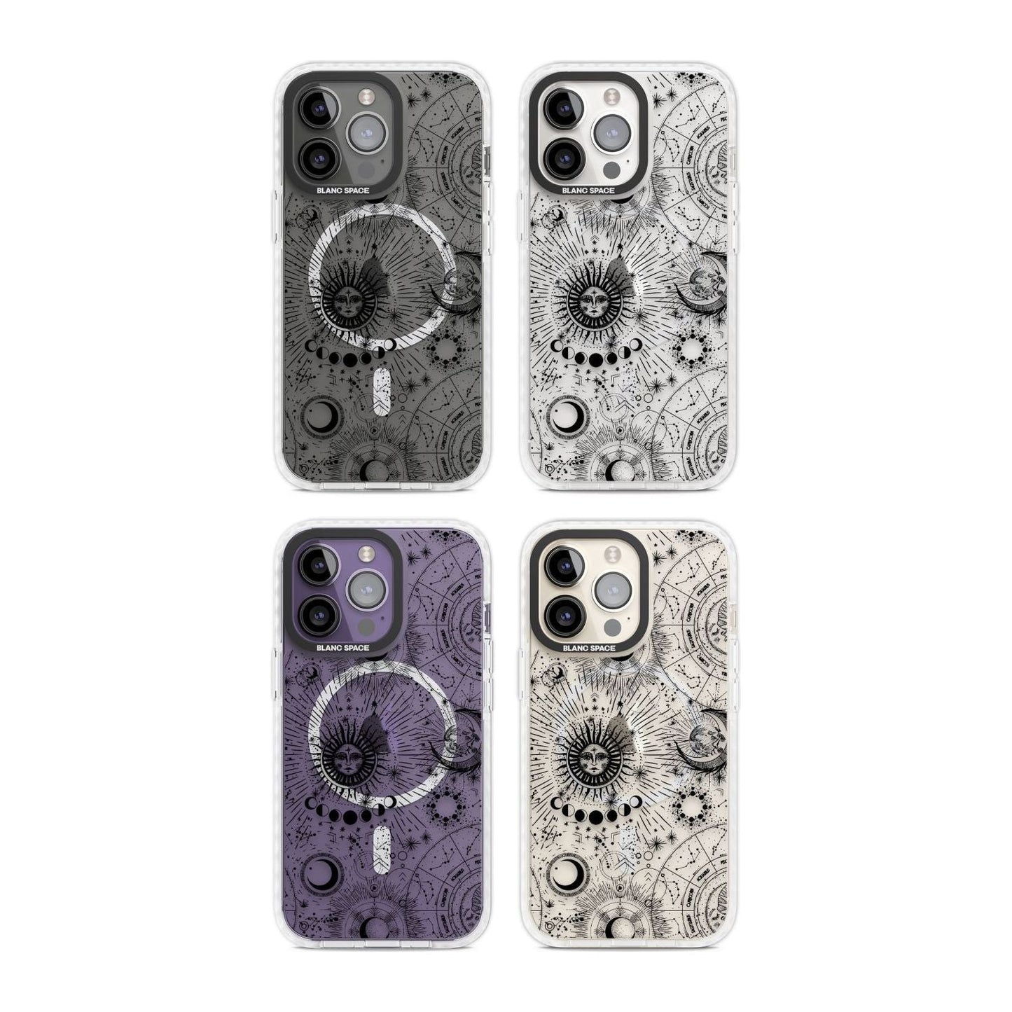 Soleils et Zodiaque Carte solaire