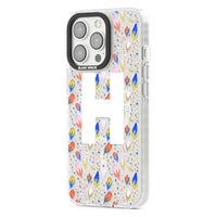 Personalised Abstract Floral Initial