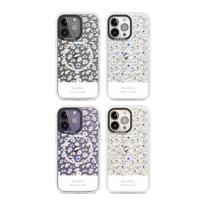 Personalised Grey & White Daisies