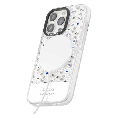 Personalised Grey & White Daisies