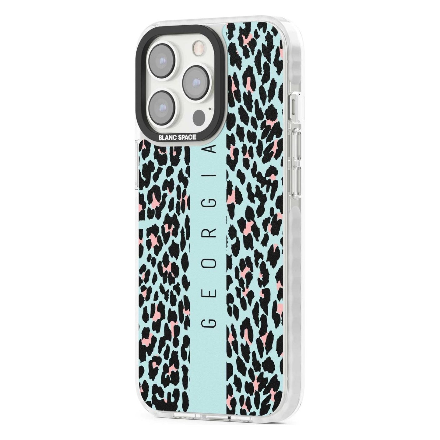 Léopard bleu personnalisé