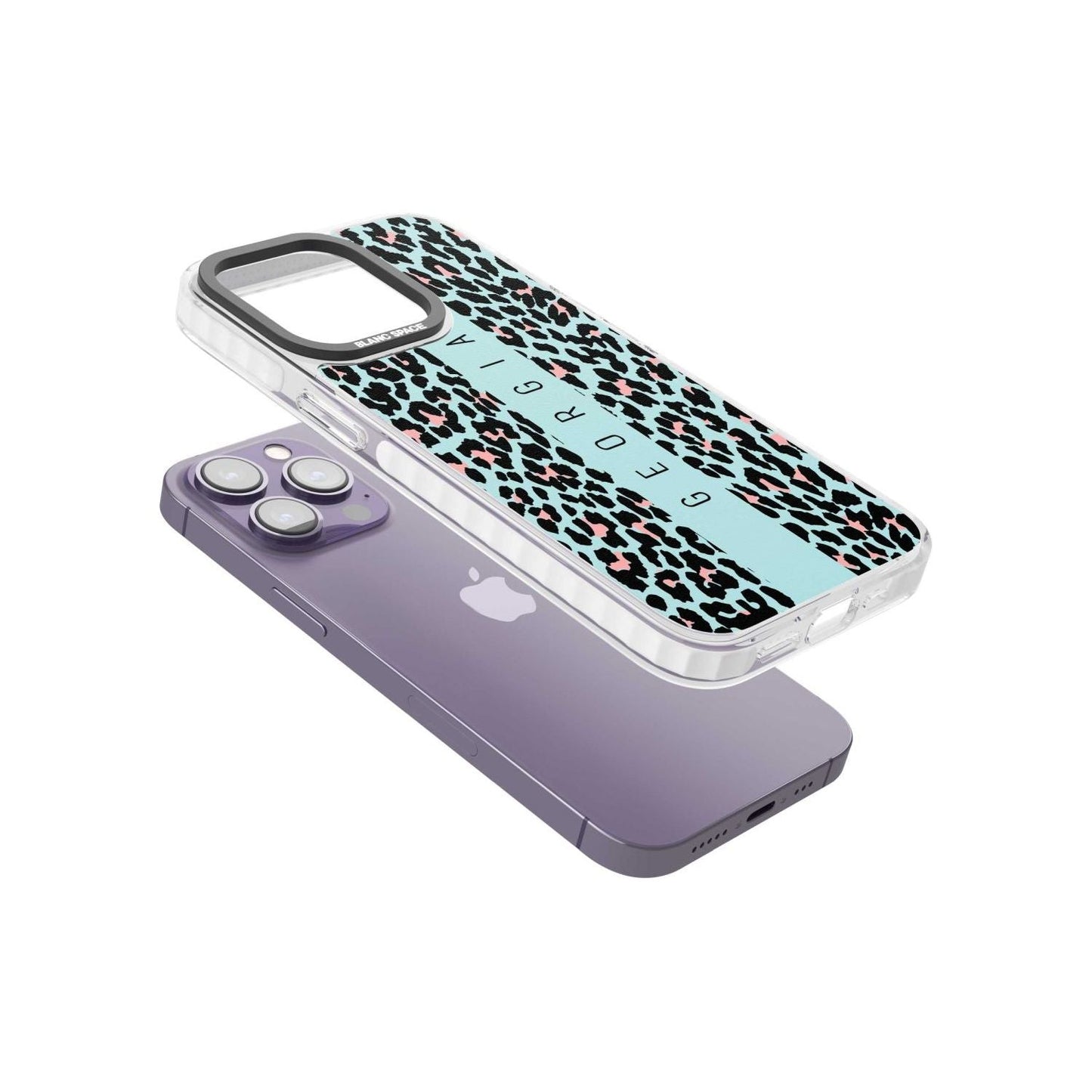 Léopard bleu personnalisé