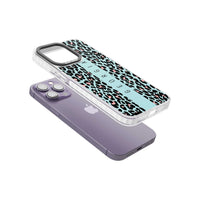 Léopard bleu personnalisé