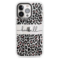 Personalised Cursive Leopard Spots