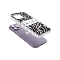 Personalised Cursive Leopard Spots
