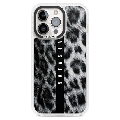 Personalised Snow Leopard Print