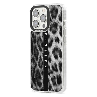 Personalised Snow Leopard Print