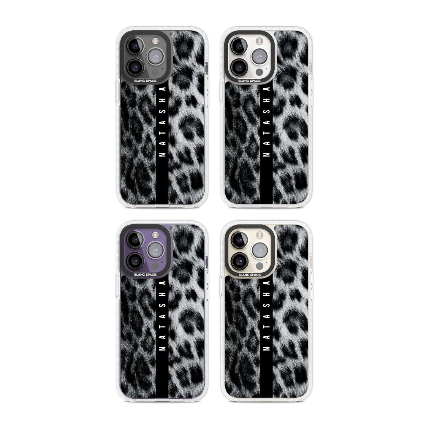 Personalised Snow Leopard Print