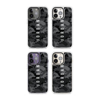 Personalised Black Camouflage Name