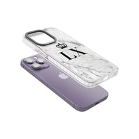 Personalised Initial Crown Marble