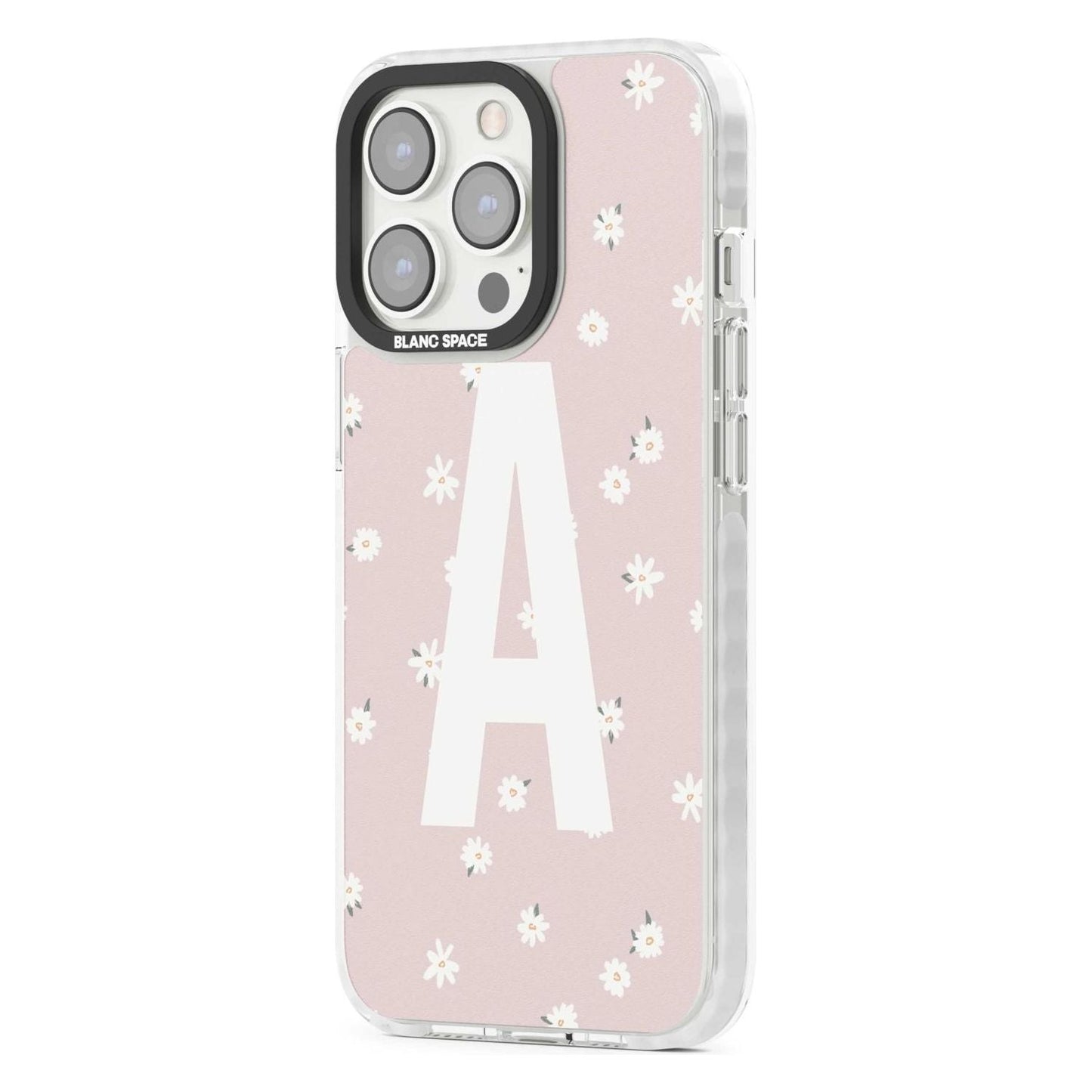 Personalised Pink Daisy Initial