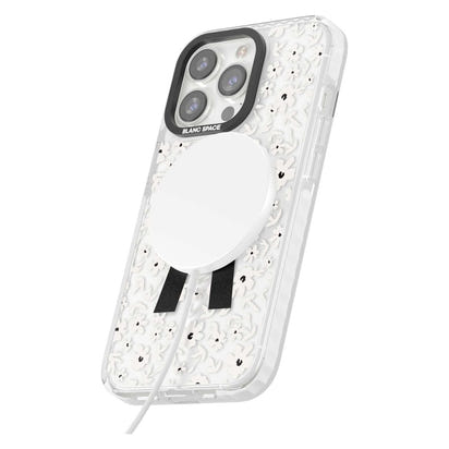 Initiale en gras personnalisée et florale