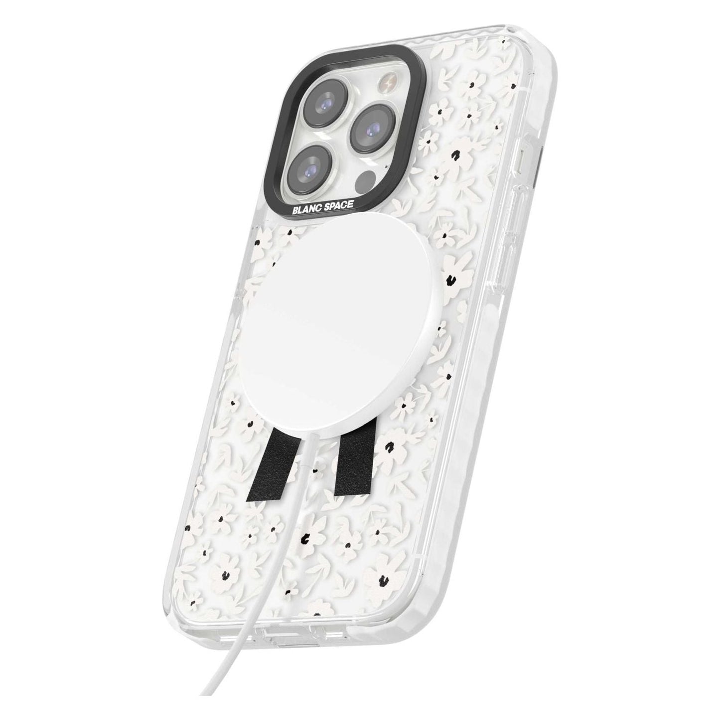 Initiale en gras personnalisée et florale