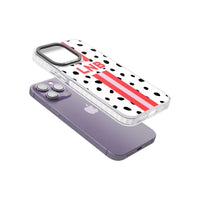 Personalised Polka & Pink Stripe