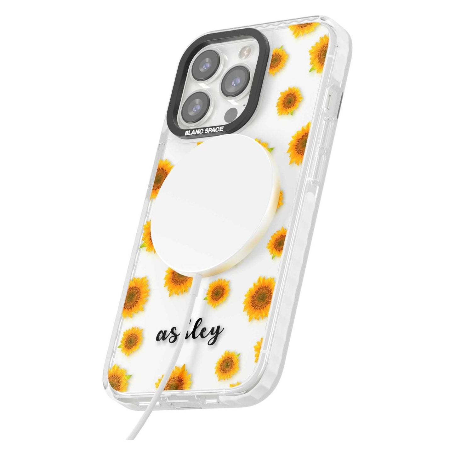 Personalised Sunflowers & Cursive