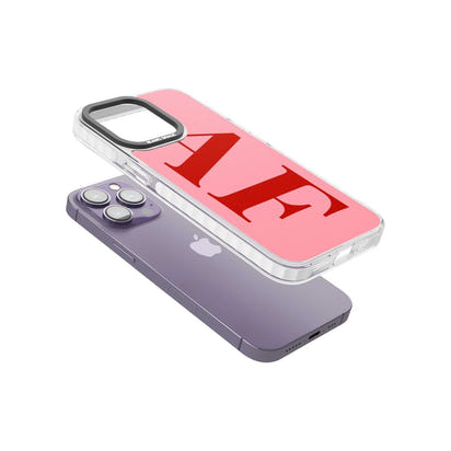 Personalised Red & Pink Letters