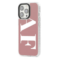 Personalised White & Rose Letters